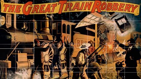 The Great Train Robbery - A Wild West Adventure Starring the Iconic Edwin S. Porter!